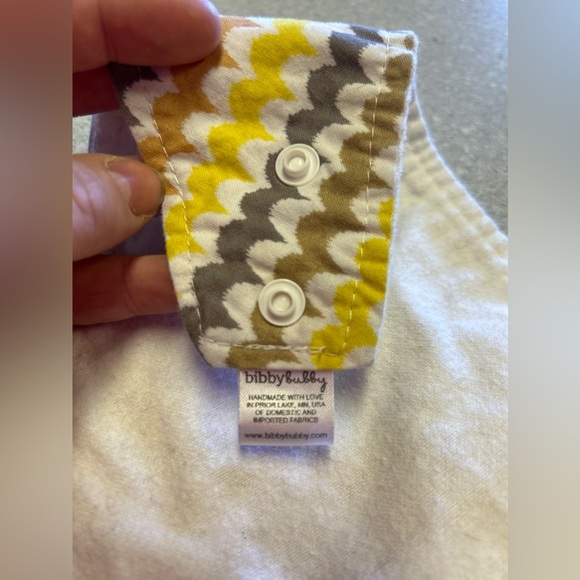 Bibby bubby handmade bib - Picture 2 of 3